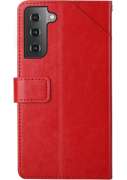 Samsung Galaxy S22 Telefon Kılıfı Deri Cüzdan Kickstand Dayanıklı (Yurt Dışından)