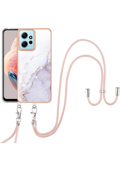 Xiaomi Redmi Için Not 12 4g Anti-Scratch Yumuşak Crossbody Kordon Askısı (Yurt Dışından)