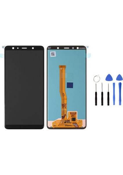 Samsung A7 2018 A750 Uyumlu LCD Ekran Dokunmatik Siyah