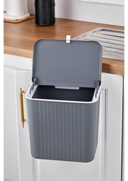 15 Lt Mutfak Tezgah Üstü ve Dolap Askılı Çöp Kovası modelleri