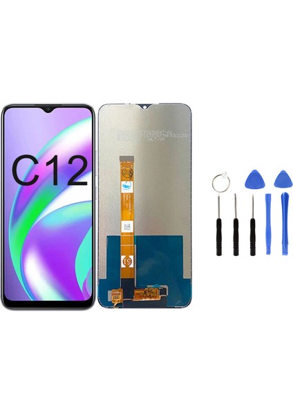 Oppo Realme C12 Uyumlu LCD Ekran Dokunmatik