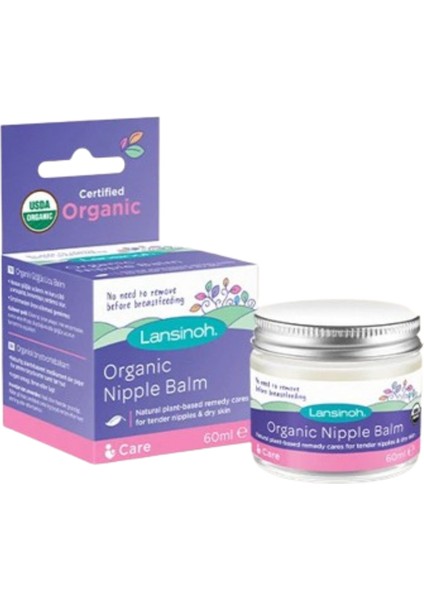 Organik Göğüs Ucu Balmı 60 ml