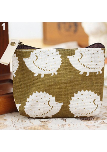 Microgood Sevimli Kadın Moda Küçük Çanta Zip Para Çanta Kılıf Tutucu Çanta Mini Cüzdan (Yurt Dışından)