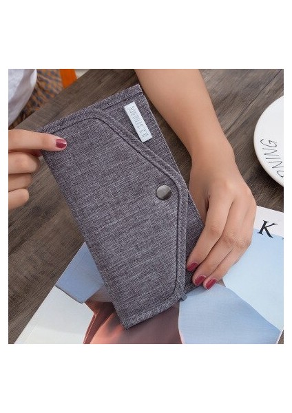 Moda Çok Fonksiyonlu Seyahat Organizatör S Kadın Erkek Taşınabilir Kapakları Kredi Kartı Çanta Kolu Ince Bayanlar Cüzdan (Yurt Dışından) fiyatları