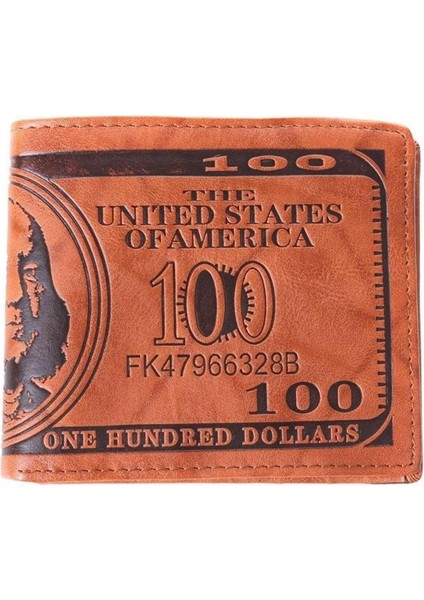 Yeni Moda Erkekler 1 Pc Abd Doları Fatura Cüzdan Pu Dolar Erkek Cüzdan (Yurt Dışından)