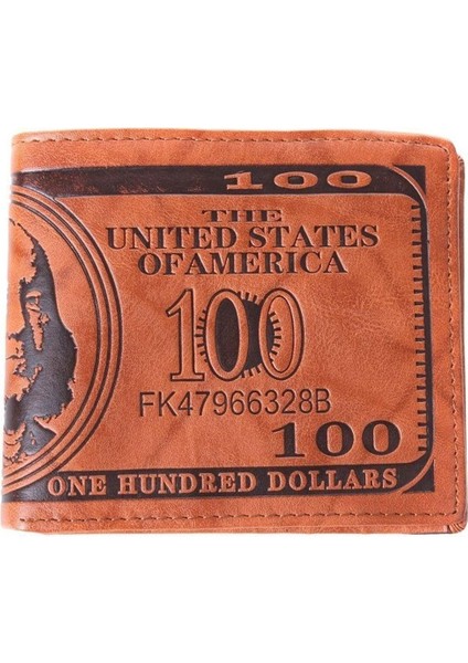 Yeni Moda Erkekler 1 Pc Abd Doları Fatura Cüzdan Pu Dolar Erkek Cüzdan (Yurt Dışından)