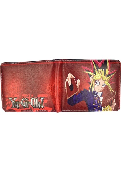 Karikatür Yu Gi Oh Kısa Cüzdan Yüksek Kaliteli Pu Erkek Çanta Çocuğun Bozuk Para Çantaları (Yurt Dışından)