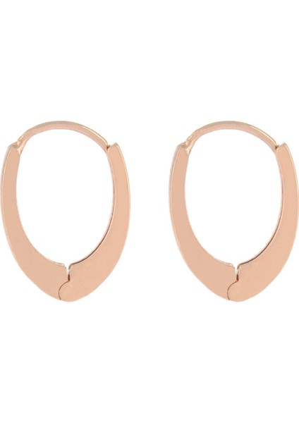 925 Ayar Gümüş Oval Küpe modelleri