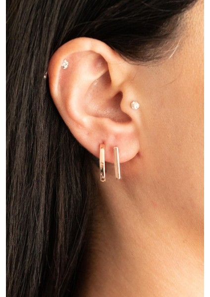 925 Ayar Gümüş Oval Küpe fırsatları