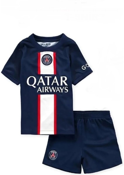 Psg Mbappe Paris Saint Germain 22/23 Sezon Halı Saha Çoraplı Forması 3'lü Set indirimleri