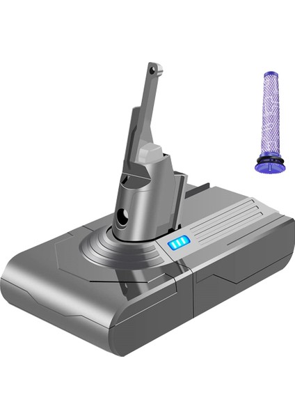 Dyson V8 Piller V8 Için V8 Adaptör+Ön Filtre 21,6V'YI Değiştirin (Yurt Dışından)