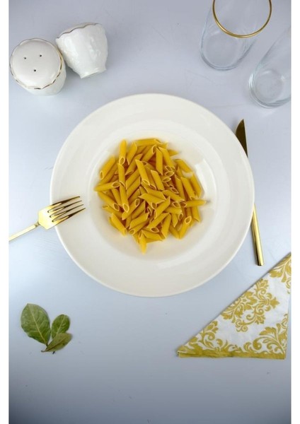 Valencia Porselen Spagetti Makarna Tabağı 27 cm Krem - IPF1096 C320.045