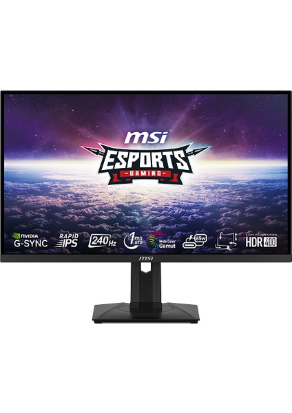 G274QPX 27" 1ms (GTG) 240Hz G-Sync Rapid IPS WQHD Gaming (Oyuncu) Monitör