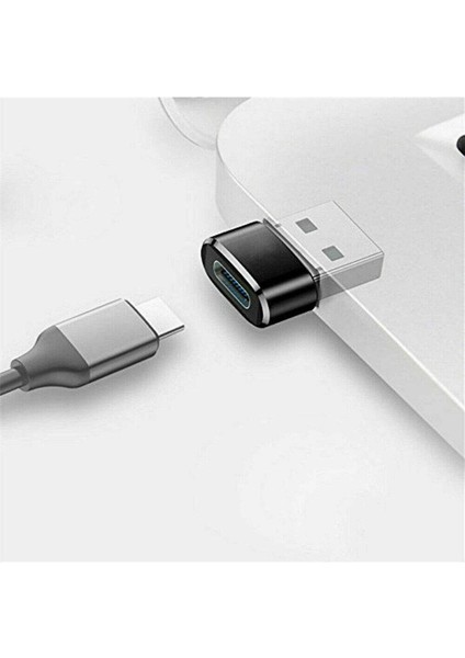 USB A Tipi C Otg Adaptörü Için Macobook USB Tip C Dönüştürücü Laptop Için Tip-C Kablo Adaptörü