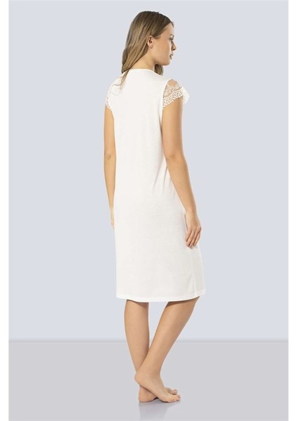 3296 Lohusa Gecelik - Ekru indirimleri