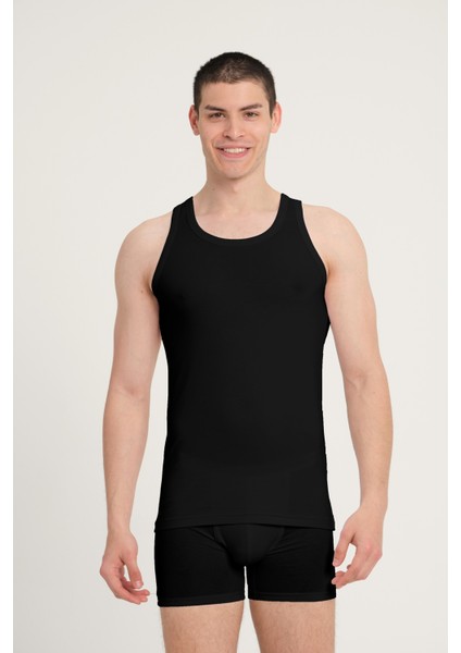 Erkek Pamuklu Modal Lüx Likralı Atlet -1024