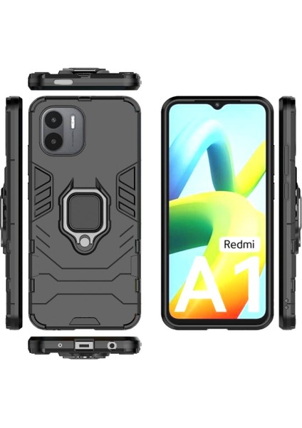 Xiaomi Redmi A2 Için Kickstand Askeri Damla Koruma Darbeye (Yurt Dışından)