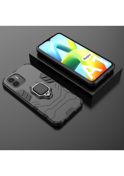 Xiaomi Redmi A2 Için Kickstand Askeri Damla Koruma Darbeye (Yurt Dışından)