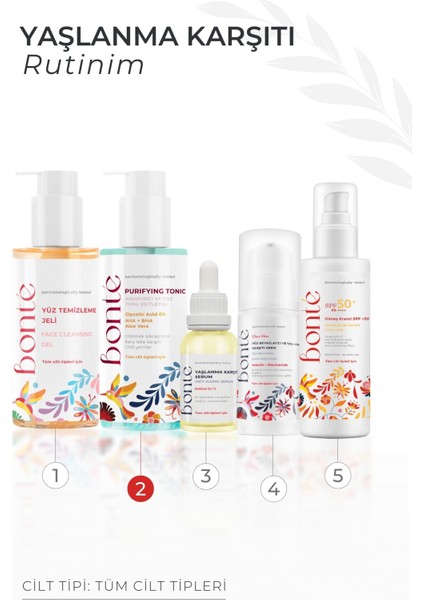Tonik (Glycolik Acid 6%) 200 ml fırsatları