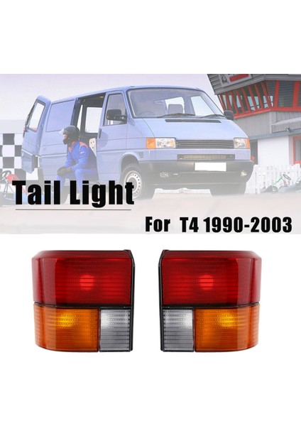 Transporter Caravelle T4 1990-2003 Için 2 Adet Arka Fren Lambası Muhafazası (Yurt Dışından)