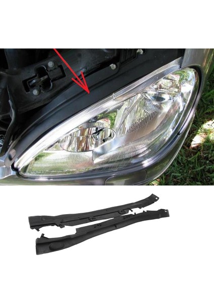 Mercedes-Benz S-Class Için Araba Far Kauçuk Sızdırmazlık Şeridi Trim (Yurt Dışından) fiyatları