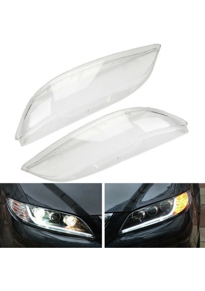 2 Adet Araba Far Far Plastik Şeffaf Kabuk Lamba Kapağı Lens Kapağı (Yurt Dışından) indirimleri