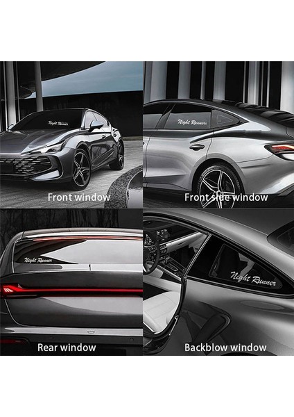 Jdm Glow Panel Için Ön Cam Gece Koşucusu LED Işık Pencere Çıkartmaları (Yurt Dışından) indirimleri