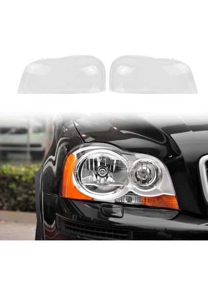 Volvo Için Sol Far Kabuk Lamba Gölge Şeffaf Lens Kapağı (Yurt Dışından) modelleri