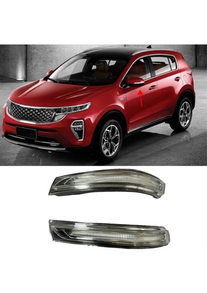 Araba Dönüş Sinyali Dikiz Aynası Göstergesi Kıa Kx5 2016-2023 87614H3000 87624H3000 (Yurt Dışından)