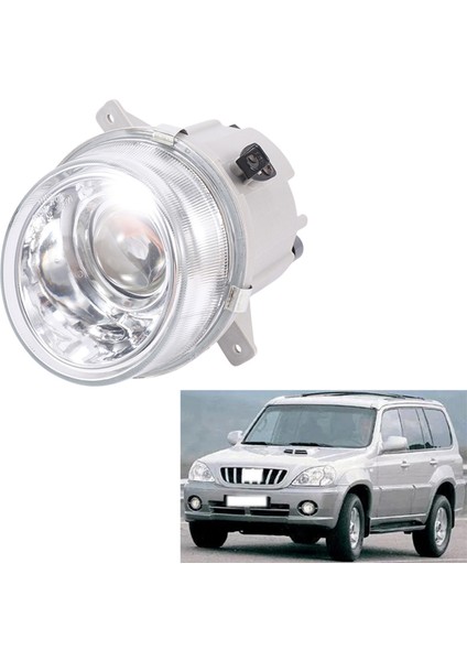 Araba Sağ LED Drl Sis Işığı Hyundai Terracan Otomatik Sürüş Lambası Gündüz Çalışma Işık Tampon Lambası (Yurt Dışından)