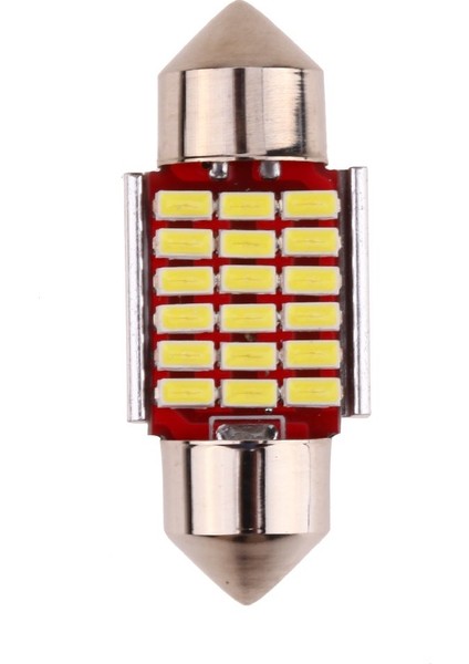 Adet C5W C10W 31MM 3014 18SMD Festoon Plaka Işığı 12V (Yurt Dışından)
