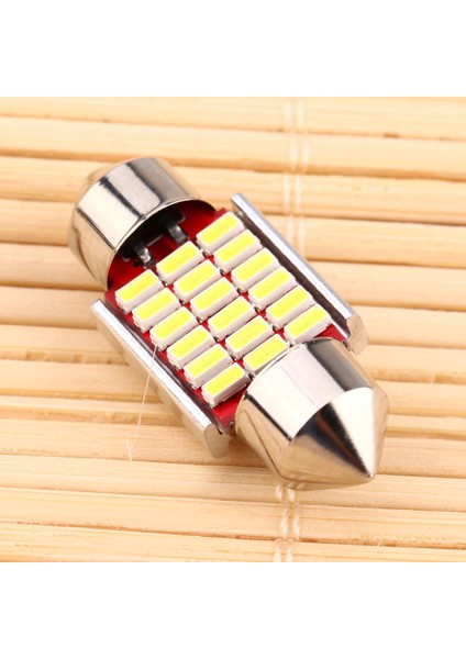 Adet C5W C10W 31MM 3014 18SMD Festoon Plaka Işığı 12V (Yurt Dışından) modelleri