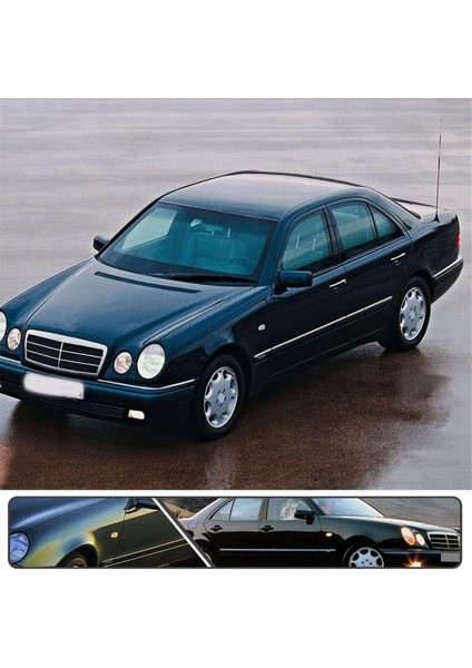 Araba LED Göz Kırpma Göstergesi Dönüş Sinyali Mercedes-Benz W202 W140 W124 1248200421 35263155 PZ619-3Y (Yurt Dışından) modelleri