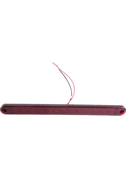 12LED Stop Işık Kuyruğu 12V Fren Lambası Çubuğu Kamyon Trailer Kamyon Otobüs Fren Kimlik Işıkları (Yurt Dışından)