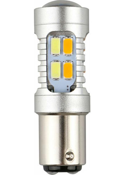 1157 BAY15D 5730 20 Smd Beyaz Amber LED Ampul Sinyal Işığı 12V (Yurt Dışından)