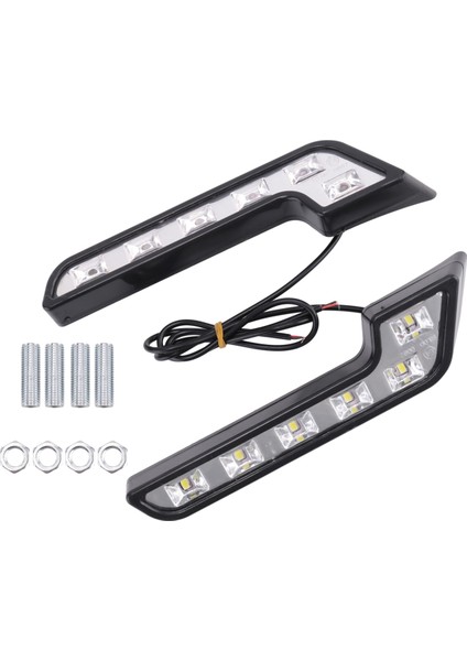 2x 12V Süper Parlak Drl LED Gündüz Farları (Yurt Dışından)