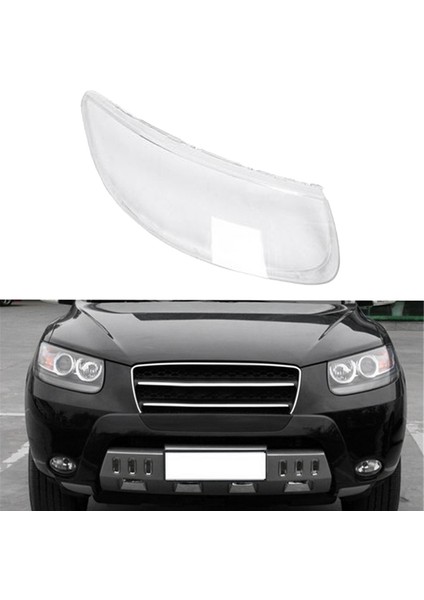 Hyundai Santa Fe 2008-2012 Sağ Için Araba Temizle Ön Far Kapağı (Yurt Dışından) fiyatları