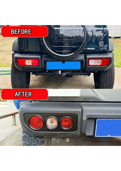 Suzuki Jimny JB64 JB74 2019-2023,2PCS Için Arka Kuyruk Işık Kapağı (Yurt Dışından) indirimleri