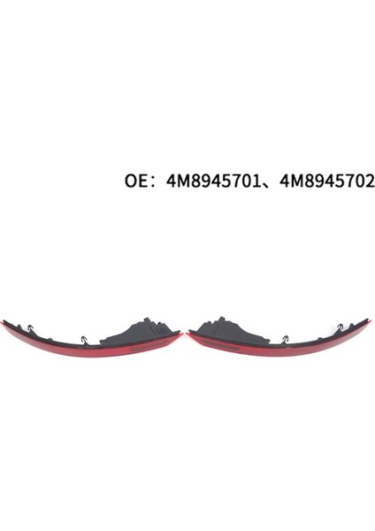 Audi Q8 19-22 Lh Arka Tampon Reflektör Stop Fren Lambası 4M8945701 Için (Yurt Dışından) indirimleri