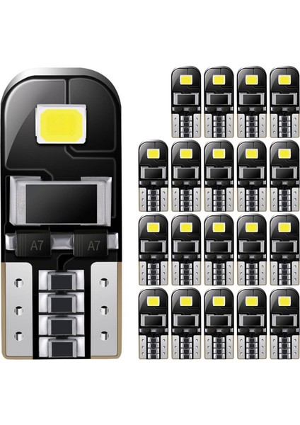 20 Adet W5W 168 LED Canbus Işık 2smd Ampuller Araç Içi Hatasız 12V (Yurt Dışından)