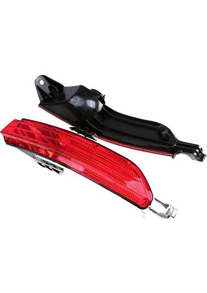 1 Çift Araba Kırmızı Arka Sis Lambası Tampon Kapağı Vw Touareg Için Reflektör 2011-2014 7P6945701D 7P6945702D (Yurt Dışından) modelleri