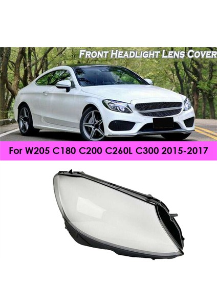 Mercedes Benz W205 C180 15-17 Sağ Ön Far Lens Kapağı Için (Yurt Dışından) indirimleri