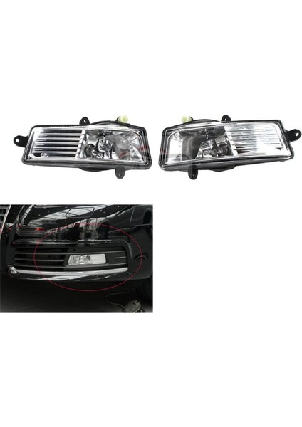 Çift Sol + Sağ Sis For Sisli Sis Lambası Ampul For-Audi A6 C6 A6 Quattro 2009-2011 4F0941699A (Yurt Dışından)