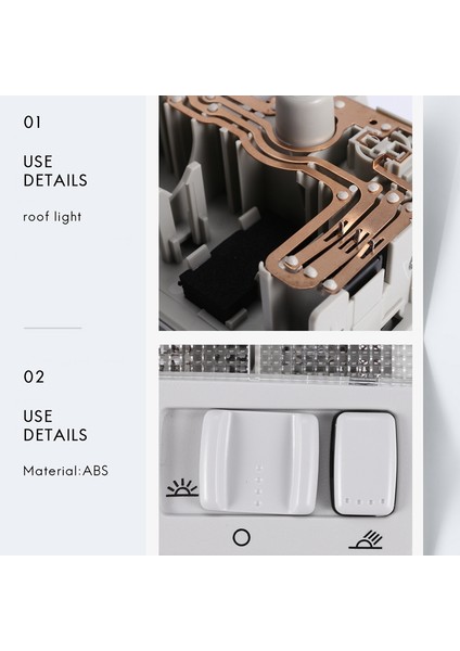 Iç Okuma Işığı Tavan Lambası Passat B5 Golf Mk4 1TD947105 (Yurt Dışından) indirimleri