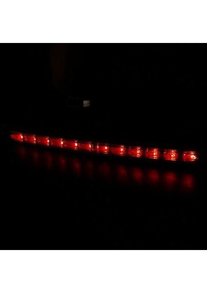 12 LED Arka Tampon Üçüncü Fren Durdur Işık Füme Lamba Mercedes-Benz W211 E-Serisi 2003-2006 A2118201556 (Yurt Dışından)