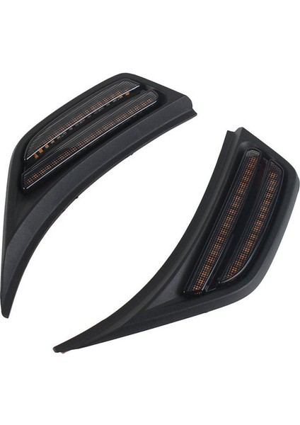 LED Siyah Duman Yan Çamurluk Dönüş Sinyali Işığı Yan Işaret Işığı (Yurt Dışından)