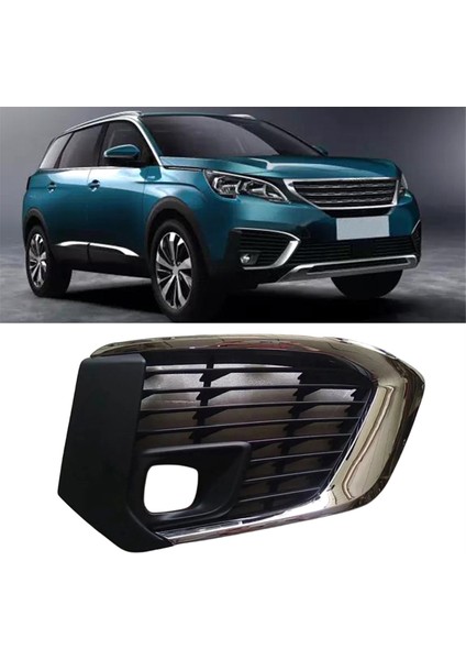 Sağ Ön Tampon Sis Lambası Çerçevesi Sis Izgarası Peugeot Için Izgara Döşeme 5008 16119192080 (Yurt Dışından) indirimleri