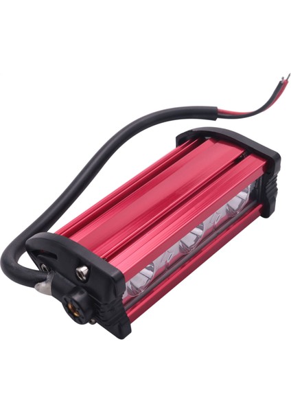 LED Tek Sıra 9W Tek Sıra Üç Işık Şerit Spot Kırmızı (Yurt Dışından) fiyatları