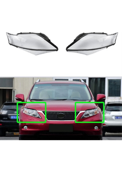 Lexus Için Sol Araç Kafa Işık Lambası Gölge Kabuk Lens Abajur (Yurt Dışından) modelleri