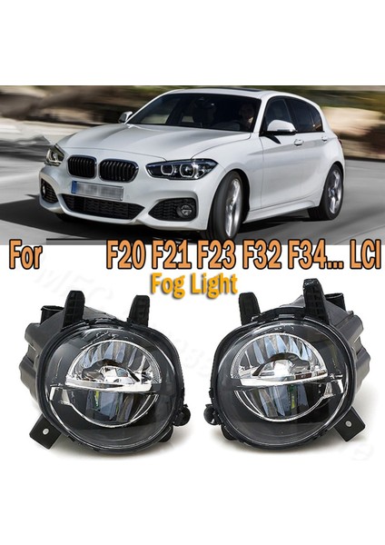 Bmw 3 Serisi F20 Için Ön LED Sis Far Lambası Drl Sürüş Lambası (Yurt Dışından) modelleri